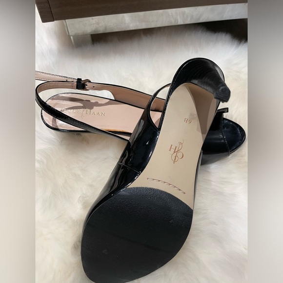 Cole Haan - Slingback Heeled Sandals, size 6B - Picture 2 of 8
